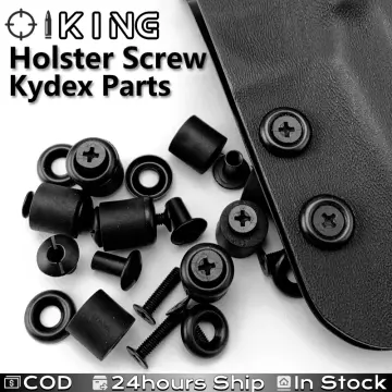 Installation Tools 60pcs DIY Rivets Kydex Holster with Black Brass Nails  Kit