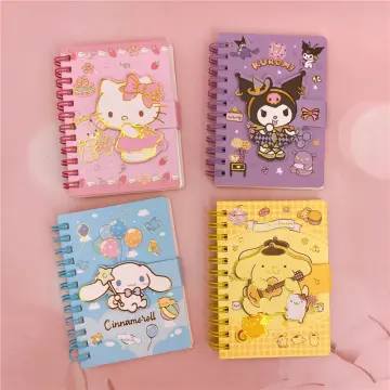 Kawaii Notebook Box Set Notepads Stationery Cute Purple Pink Diary Budget Book  Journal and Washi Tape Gift School Supplies