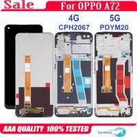 Original 6.5 For OPPO A72 4G 5G LCD Display Touch Screen Replacement Digitizer Assembly CPH2067 PDYM20 LCD Repair Parts