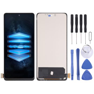 หน้าจอ LCD วัสดุ TFT และชุดประกอบ Digitizer เต็มรูปแบบ (ไม่รองรับการระบุลายนิ้วมือ) สำหรับ I2009 Vivo IQOO 7 V2049A