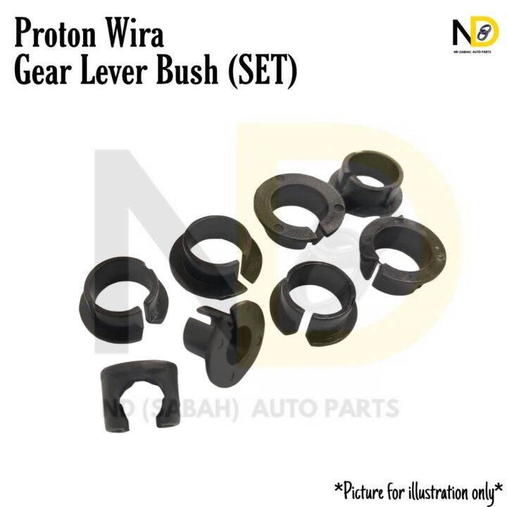 PROTON WIRA GEAR LEVER REPAIR KIT SET ( 8 PCS ) Lazada