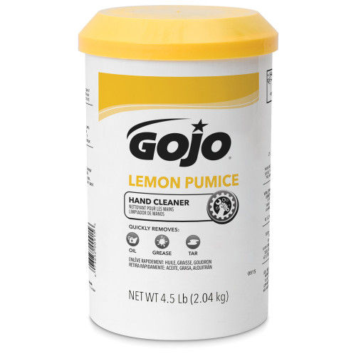 น้ำยาทำความสะอาดมือ ยี่ห้อ GOJO รุ่น 0915-06 LEMON PUMICE ขนาด 4.5 ปอนด์