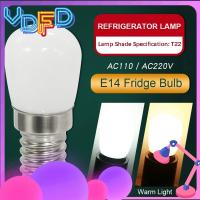 ขั้วต่อ E14แบบพกพา VDFD 2ชิ้น110V/220V ไฟตู้เย็นหลอดไฟตู้เย็น Pygmy โคมไฟ LED สกรูเล็ก