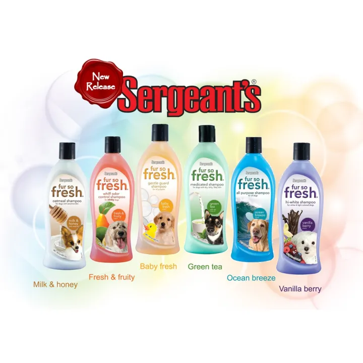Sergeant S Fur So Fresh Dog Shampoo Lazada PH