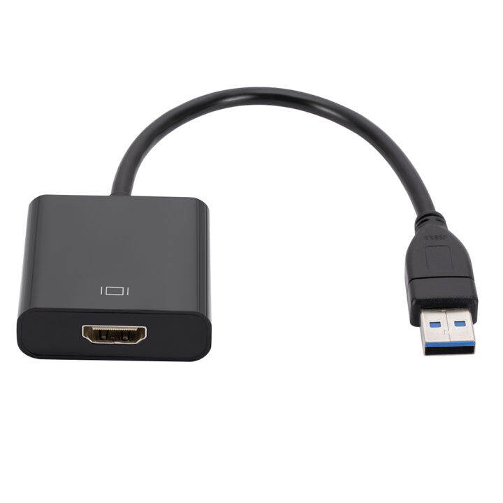 ตัวแปลง3-0เป็น-hdmi-usb-3-0แบบพกพา-usb-รองรับ-hdmi-เข้ากันได้สายแปลงสัญญาณ1080p-รองรับไดรฟ์หลายหน้าจอฟรีสำหรับแล็ปท็อปเดสก์ท็อปพีซี