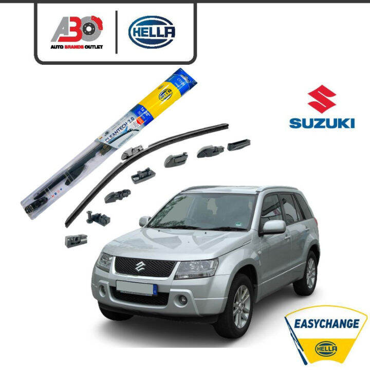 HELLA Nanotechnology Wiper Blades Set Suzuki Grand Vitara All Gen Lazada