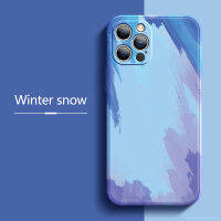 เคสโทรศัพท์ซิลิโคนสีน้ำลายน่ารักแบบบางพิเศษสำหรับ12 Pro/12 Pro/12/12 Mini/11 Pro/ 11 Pro/XS/Xr/x/x/x/x/se/ 8Plus/7บวก8/7 / 6S บวก/6Plus/6/6S