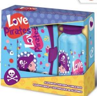 Pack of pirate canteen and sandwich maker childrens canteen and sandwich maker pirate bottle and Pack