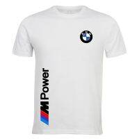 Bmw M แข่งรถระยะไกลรถ Bm6 Graphic แฟชั่นแขนสั้นคลาสสิกผ้าฝ้าย100% เสื้อยืดลำลอง แขนสั้นคู่รัก