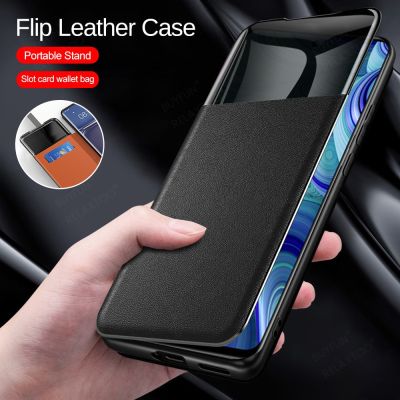 Leather Flip Smart Mirror Case For Infinix 12 Play 12i Hot 11s NFC 10i 11i 10T 11 10 S Note 11 Pro Stand Card Wallet Book Cover Phone Cases
