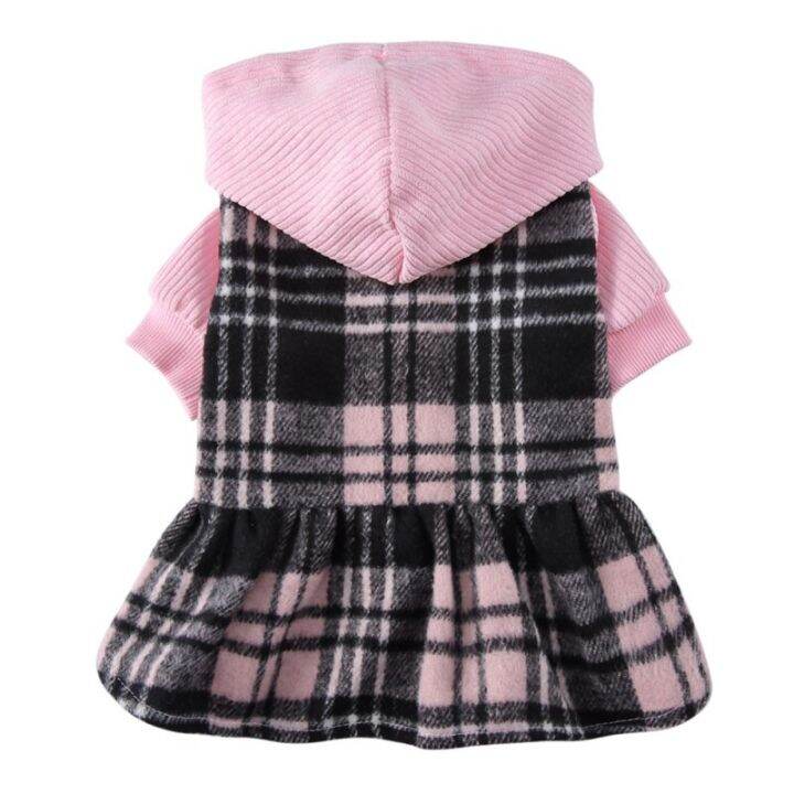 warm-dog-coat-clothes-sweater-dress-dog-skirt-classic-plaid-puppy-jacket-pet-indoor-outdoor-winter-coats-for-small-medium-dogs-dresses