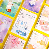 4pcs- 2021 Planner Organizer Notebooks and Journals Cute Daily Planner Notebook School Office Kawaii Stationery