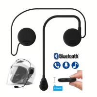 Moto Helmet Headset Bluetooth 5.0 Ultra-Thin Motorcycle Earphones Wireless Speaker Headphone Handsfree Call Music Play Dropship