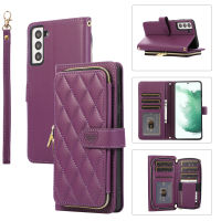 เคสโทรศัพท์กระเป๋าเงินสะพายเฉียงสำหรับ Samsung Galaxy S23 S22บวก S21 S20 FE Note 20 A52 A32 A13เป็นพิเศษ A53 A33 A14 A54กระเป๋าเก็บบัตร