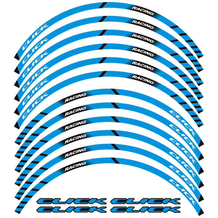 ด้านหน้า14-สติกเกอร์มอเตอร์ไซค์-inch-ดุมล้อยางขอบแถบกาววงกลมสำหรับรถแข่งอุปกรณ์เสริม-click160i-click150i-click125i-สำหรับฮอนด้าคลิก125i-150i-160i