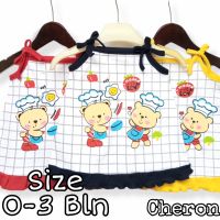 Cheron 22234-ชุดเดรส Baju Bayi Perempuan สำหรับเด็กผู้หญิงแรกเกิดใหม่ล่าสุดราคาถูกใหม่ล่าสุด0ถึง3เดือนผ้าเจอร์ซี่จาก Kekinian ผ้าฝ้ายสีแดงน้ำเงินเหลือง