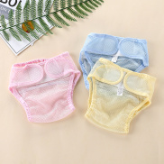 Cloth Diapers Mesh Design Breathable Washable Newborn Diaper Panties for