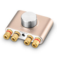 Nobsound เครื่องขยายเสียงไร้สายบลูทูธ NS-01G ขนาดเล็ก5.0,ตัวรับสัญญาณเสียง DC12V