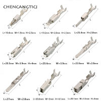 50 Pcs 2.8/3.5 MM CRIMP TERMINAL ไฟฟ้าอัตโนมัติชายหญิง Splice Pins สำหรับ FCI/TE/ tyco/AMP/Boschs รถ CONNECTOR-Shief