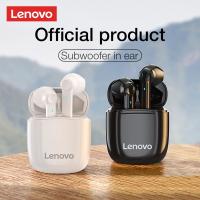 XT89 Lenovo หูฟังบลูทูธบลูทูธไร้สาย TWS 5.3เสียงเบสหูฟังเอียร์บัดการควบคุมแบบสัมผัสลดเสียงสเตอริโอสแตนด์บายได้นาน