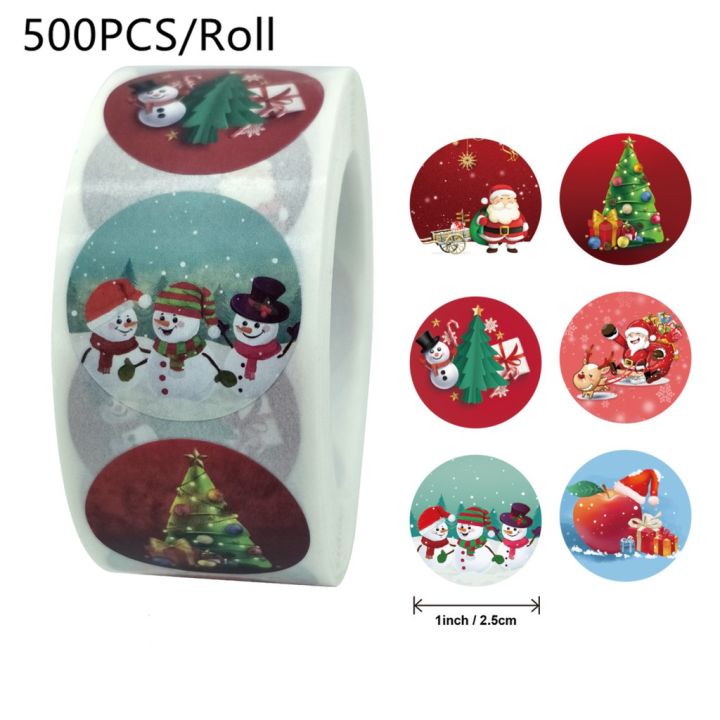 500pcs-1inch-black-merry-christmas-stickers-round-self-adhesive-christmas-tags-labels-decorative-sealing-stickers-for-gifts-es-candy-bags-envelope-party-favors-supplies