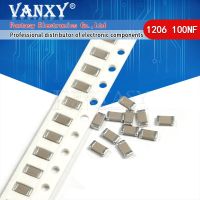 100pcs 100NF X7R Error 10% 50V 0.1UF 104 1206 smd capacitor WATTY Electronics