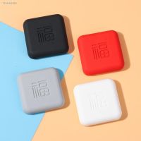 ۩ 4.5cm Square Silicone Mute Door Stopper Self Adhesive Anti-collision Pad Door Handle Bumper Wall Door Furniture Protector