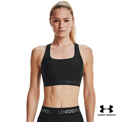 Under Armour UA Womens Armour® Mid Crossback Sports Bra อันเดอร์ อาเมอร์ บราเทรนนิ่ง สำหรับผู้หญิง รุ่น