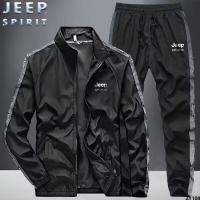 ลำลองผู้ชาย JEEP ชุดเสื้อแจ็คเก็ตฤดูใบไม้ผลิและฤดูใบไม้ร่วงสไตล์เกาหลีรถจี๊ป ชุดกีฬาแจ็คเก็ตผู้ชาย SPIRIT ยอดนิยม