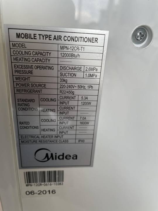 แอร์เคลื่อนที่-midea-รุ่น-mpn-12cr-t1-12000btu