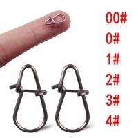 100 PCS Stainless Steel Fishing Snap Hooked Snap Pin Fastlock Clip Accessories Tackle for Barrel Swivel Lure hook Accessories