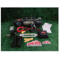 top speed Winch แบบเชือก ขนาด 12000 Lsb ปอร์น   มอเตอร์ 7hp เชือกยาวเกือบ 30 เมตร  รุ่นใหม่ล้าสุด 2021 Gen2  รับประกัน 1 ปี วินซ์ไฟฟ้า