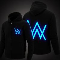 Alan Walker DJ เสื้อแจ็คเก็ตมีฮู้ดมีซิปสำหรับผู้หญิง