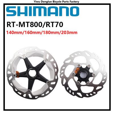 Shimano XT Ultegra MT800 RT70ไฮดรอลิดิสก์เบรกโรเตอร์ Centerlock 140mm160mm 180มิลลิเมตร203มิลลิเมตรน้ำแข็งเทคโนโลยีสำหรับ MTB และจักรยานถนน