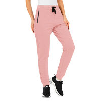 TACVASEN Womens Running Pants Drawstring Joggers Sweatpants Jogging Fitness Bodybuilding Trousers Gym Bottoms Zipper Pockets