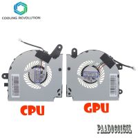 CPU แล็ปท็อปพัดลมระบายความร้อน GPU PAAD06015SL 5VDC N415 N416สำหรับ MSI GF75 MS-17F1 17F2 17F4 17F5