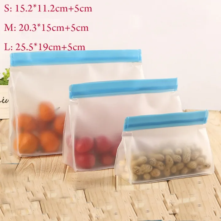 Sandwich Bag Plastic Zip Lock Bags Ziploc Reusable Food Silicone Vacuum Sealer Airtight Ziplock
