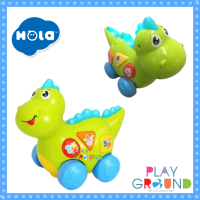 Huile Toy (Hola) แบรนด์แท้ รถไดโนเสาร์ Baby Dino ช่วยเสริมพัฒนาการเด็กๆ ให้เกิดความคิดสร้างสรรค์และจินตนาการ เหมาะสำหรับเด็กอายุ 1 ปีขึ้นไป