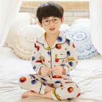 Autumn Winter Children Pajamas Set 2022 Baby Boys Pijama Suit Cotton Girls Nightwear Clothing Long Sleeve Casual Kids Tracksuit