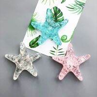 crystal starfish Fridge Magnet lovely resin Message Board Magnetic Refrigerator Sticker Room Home Decor Kitchen Decoration