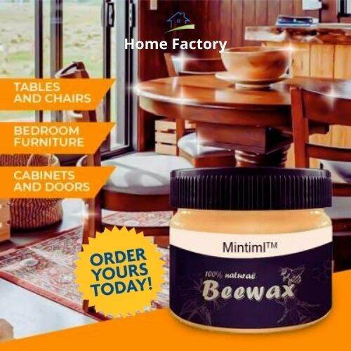 Bee Wax Wood Furniture Polish Natural Wood Seasoning Beeswax Wood