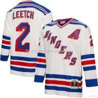 ✚ g40349011chao 037A เสื้อยืดแขนยาว พิมพ์ลาย Jay NHL Brian Leetch New York Rangers Jersey Hockey พลัสไซซ์ สีขาว