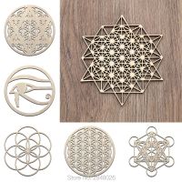 hyfvbujh┅  Of OrnamentsSeed of party photo booth propsCharging Sacred geometry Metatrons Wall Art