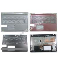 US New with Palmrest Cover for sony Vaio SVF15 SVF152 FIT15 SVF151 SVF153 SVF1541 SVF15E laptop keyboard without Backlight