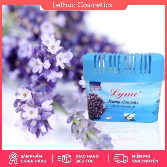 Sáp thơm lymo 220gram hương lavender sáp thơm phòng ,sáp thơm ô tô - ảnh sản phẩm 1