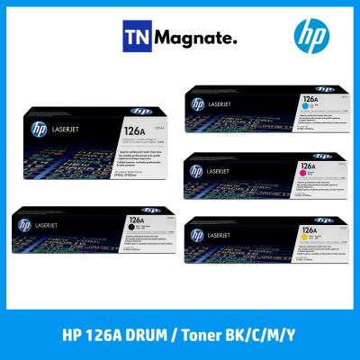 [หมึกพิมพ์เลเซอร์] HP 126A TONER BK/C/M/Y/DRUM -เลือกสี
