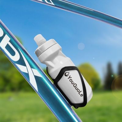 2023 New Fashion version Bicycle water bottle Outdoor large-capacity mountain bike dedicated cycling water bottle sports fitness convenient squeeze water cup