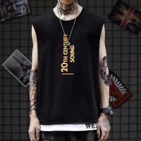 Fashion Loose Summer Casual Sleeveless T-shirt Vest Men