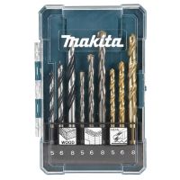 MAKITA D-16405/D-71962 ดอกเจาะไม้,ปูน,เหล็ก 9PC