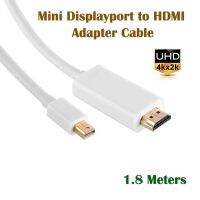 MINIDP Mini DisplayPort DP to HDMI Cable Male to Male for Surface Pro 4K 1080P for Apple MacBook Air Pro Computer Laptop Monitor